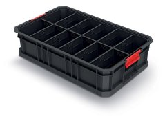 Cutie de depozitare cu separatoare 52x32,7x12,5cm SOLUȚIE MODULARĂ