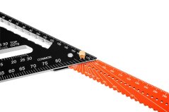 Úhloměr s pravítkem 72-105