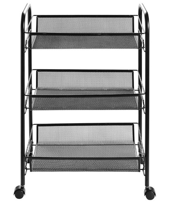 Kerekes polc Black Elegant