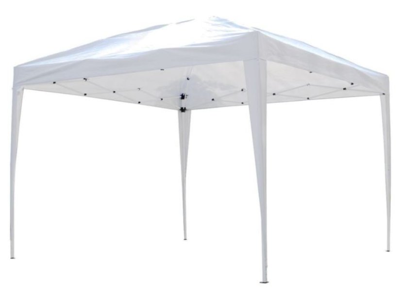 Kerti pavilon 3x3m összecsukható White