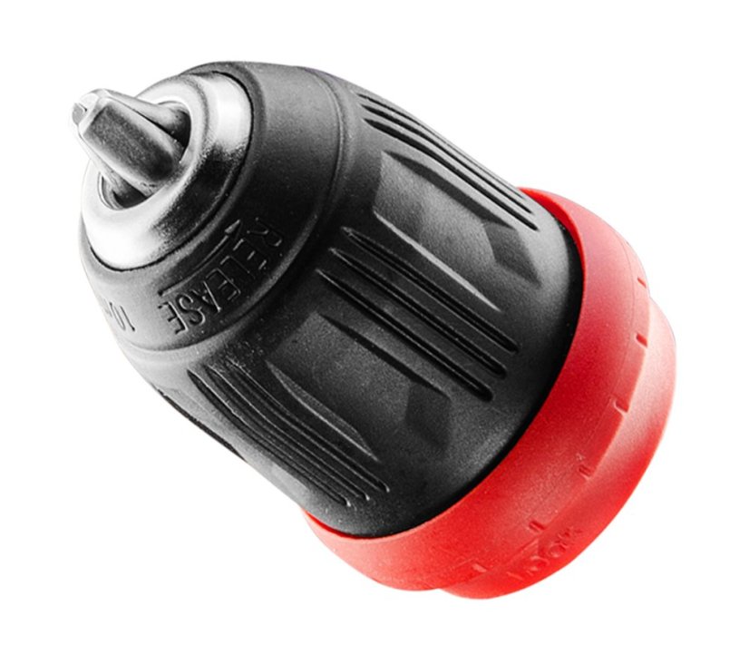 Akku-Bohrschrauber Energy+ 18 V, 10 mm abnehmbarer Griff, plus Adapter für Winkel und Kanten 58G022-AD