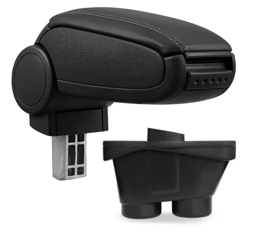 Armlehne Peugeot 208, schwarz, Öko-Leder,