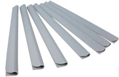 Клипси за закрепване на засенчваща лента 19 см, светлосиво, 20 бр., Balconetto