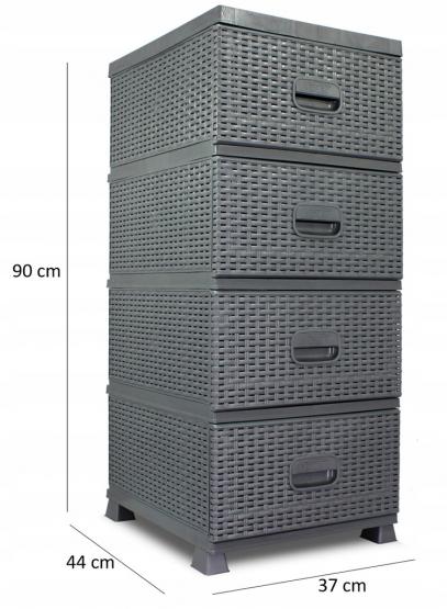 Komód SZÜRKE CONSERES