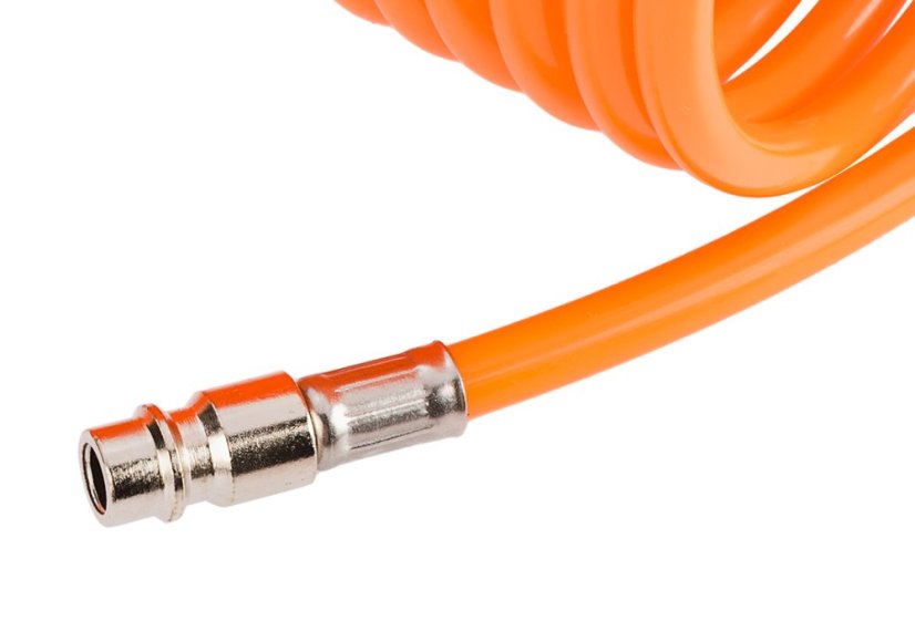 Furtun de presiune spiralat 5 x 8 mm, 15 m, PE 14-806-1