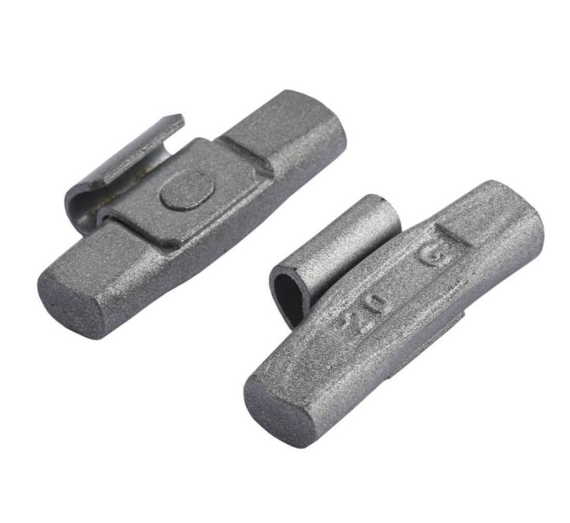 Centírozó acél súly pléh felnire - 20g/100db