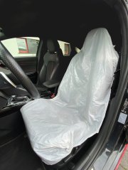 Folienschutzhüllen für Autositze, Rolle mit 50 Stück