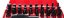 CrV-Schlagbitsatz, TORX-Schlagbits, PZ1, HEX3, TX 32-teilig TA1208