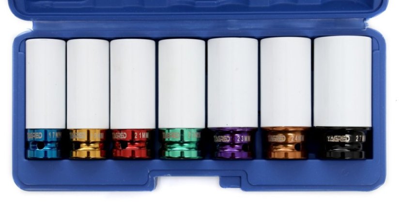 Csillagvilláskulcsok alumínium tárcsákhoz 1/2" 7db TA1252