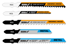 Sada pilových listů do přímočaré pily 5 ks 08T001