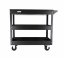 Werkstattwagen mit 3 Etagen 130kg Schwarz