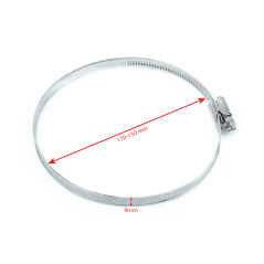 Tömlőbilincs 9mm 110-130mm 1db G17313