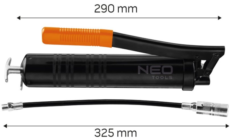 Ručni pištolj za podmazivanje 400 cm3 od 8x300 mm (10000 psi) 11-500