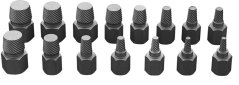 Suprava Set of 15 bent screw extractors 09-607