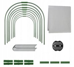 Plastenik tunel 0,5x10m Garden