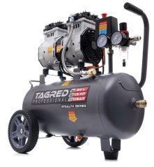 Brezoljni kompresor 24 l 1750 W R2 dvojni bat TA3383