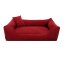 Hundebett 130x100cm Burgundy Honey XXL