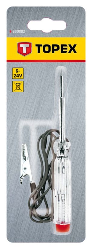 Tester za električne automobile 6 - 24 V, 140 mm 39D082