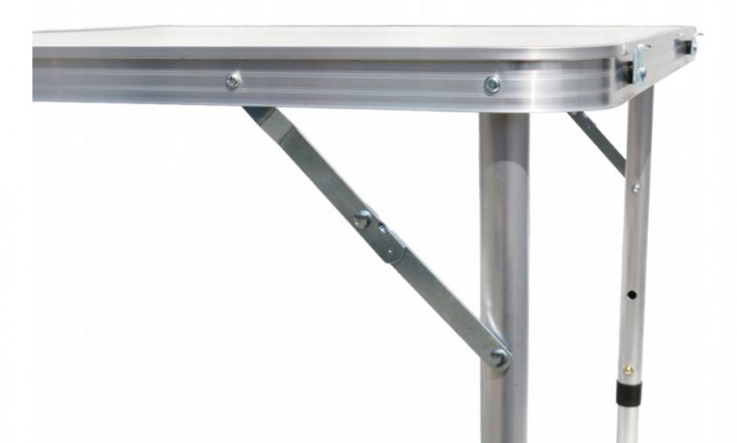 Masă de camping 120x60cm și 4 scaune White