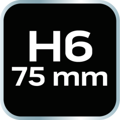 HEX-Spitze 6 x 75 mm, S2 x 2 St. 10-982