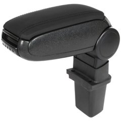 Honda JAZZ könyöktámasz, fekete, műbőr