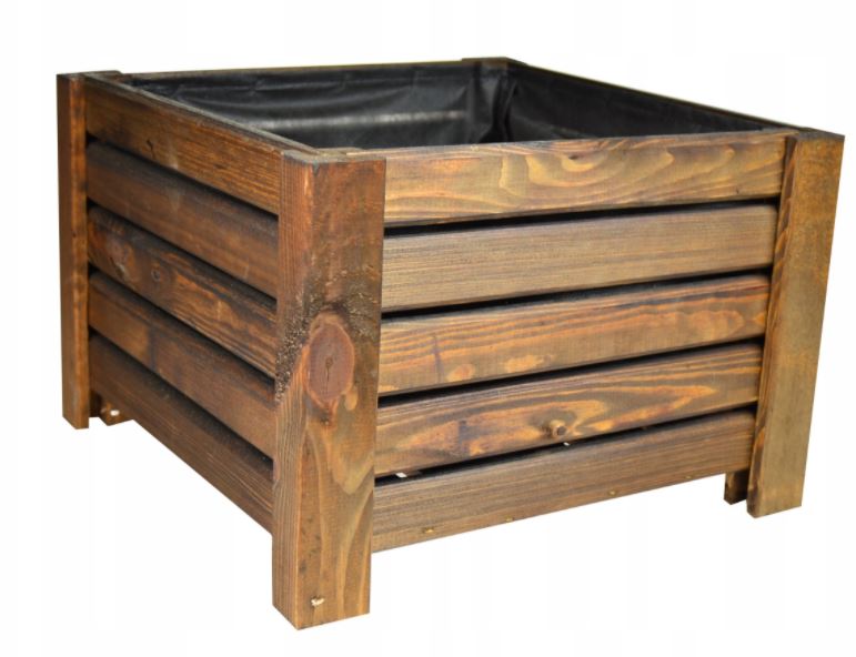 Ghiveci din lemn Maro 38x38x25cm