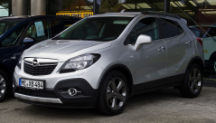 Armlehne Opel MOKKA - Armster 2, grau, Kunstleder