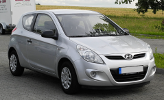 Könyökfekvő Hyundai I20 1 - Armster 2, fekete, öko-bőr