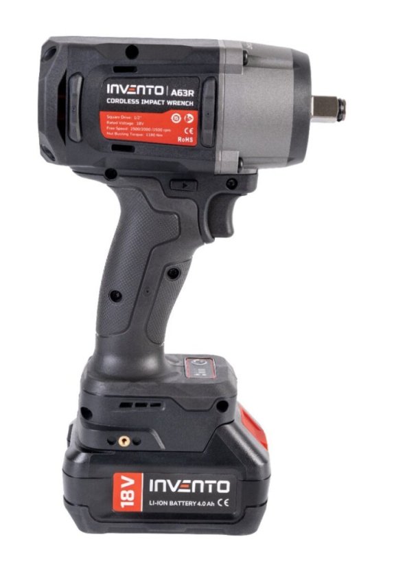 Akkuschlagschrauber 18V 1180 Nm + 2x4,0 Ah Akku A63R 1/2"