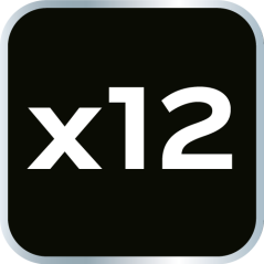 Ragasztó pálcika 11 mm, 12 db, fehér 17-172