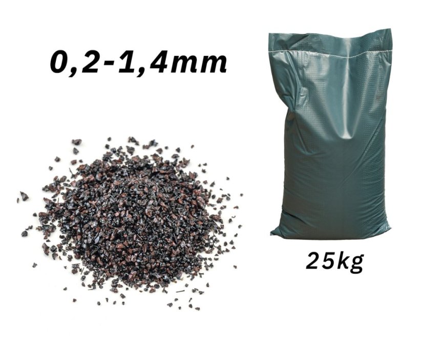 Abraziv pentru sablat 0,2-1,4 25kg