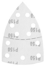 Brusni papir s čičkom, željezo 102 x 152 mm, P150, 5 kom, s 11 rupa 58T305