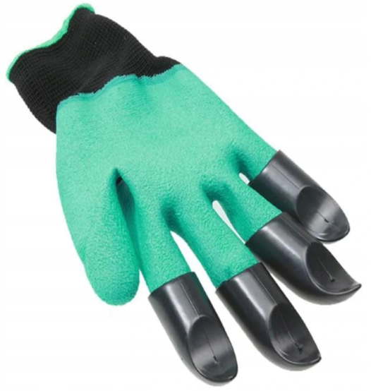 Mânuși pentru grădinărit cu gheare