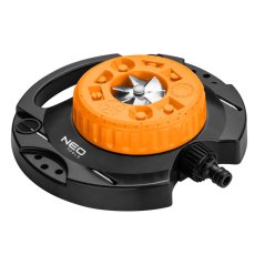 Záhradný zavlažovač, 9 funkcií, s montážnymi kolíkmi 15-780