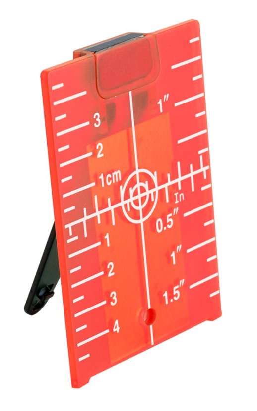 3D-Laser, rot, Koffer, Zieltafel, Magnethalter, Ladegerät 75-104