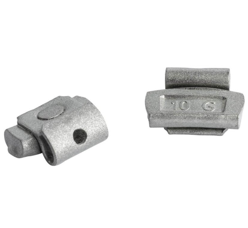 Centírozó acél súly pléh felnire - 10g/100db
