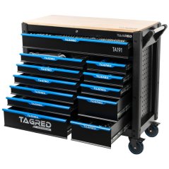 Műhelykocsi PERFORMANCE Jumbo XXL 12 fiókos, 501db TA191