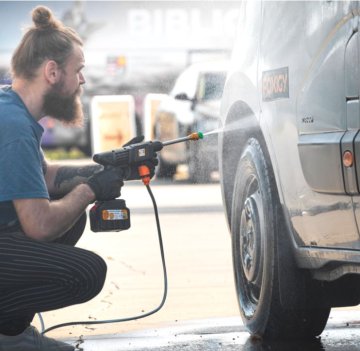5 dôvodov prečo zvoliť akumulátorový tlakový čistič