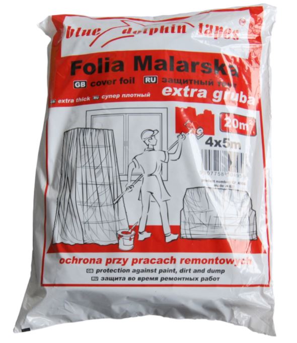 Abdeckfolie 4x5 m Extra
