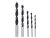 Set vrtalnikov za les 4-10mm 5kos G38100