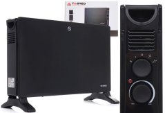 Elektromos konvektoros fűtőtest 2000 W, fekete TA940B