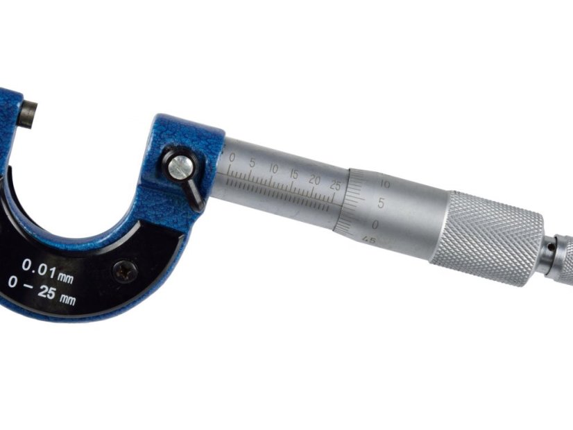 Analóg mikrométer 0-25 mm 0-01 mm G01486