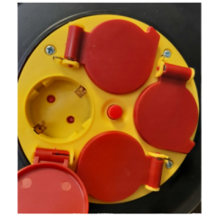 Prodlužovací bubnový kabel 3x2,5mm 50m K00231