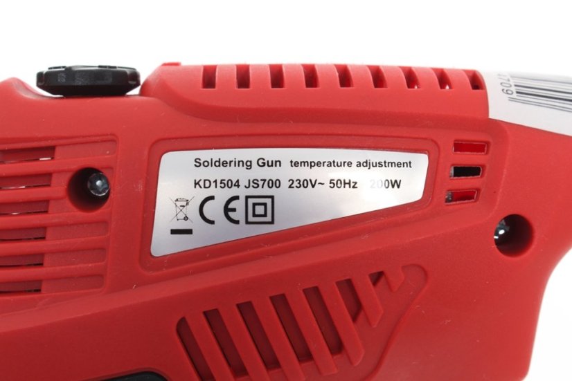 Transformator-Lötkolben 200 W im Koffer Kraft&Dele