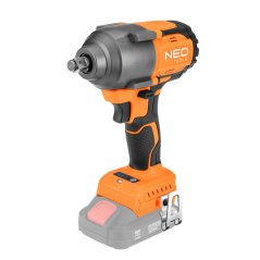 Bezkartáčový rázový uťahovák 18 V, 850 Nm, ", Energy+, bez batérie 04-608