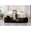 Pătuț pentru câini 130x100cm Black Honey XXL