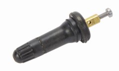 Gumi TPMS szelep OEM Schrader TR413 érzékelőhöz, teljesen új, króm kupakkal - KÉT ÖNÁLLÓ ALKATRÉSZ (szelep és alumínium kupak)