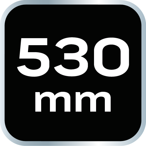 Cheie pentru țevi tip "S", 530 mm, 2,0" 02-422