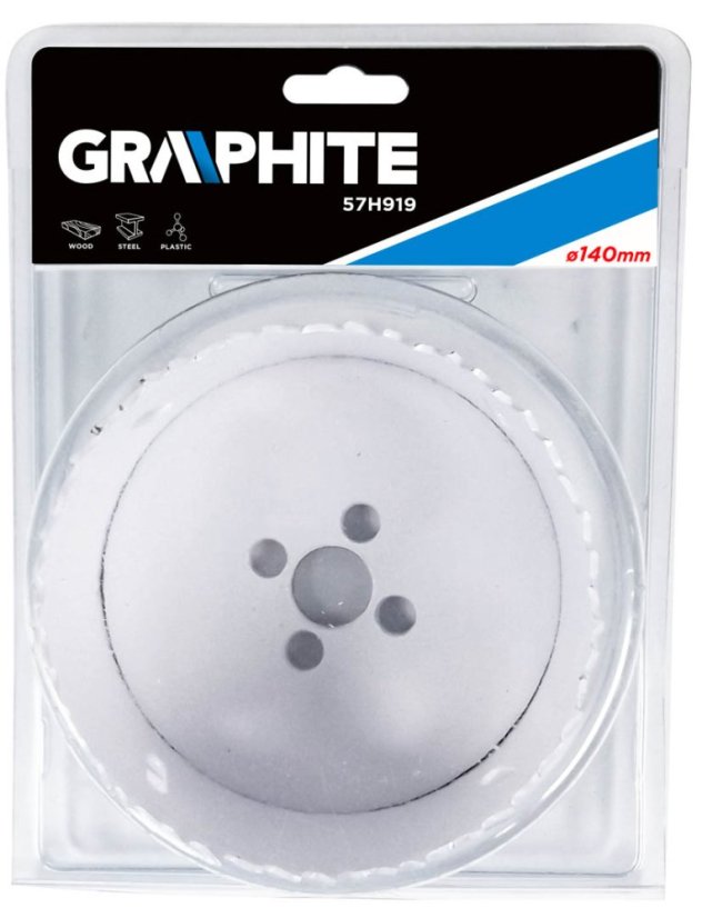 Bimetál lyukasztófűrész 140 mm 57H919