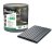 Kerítés árnyékoló szalag 19cm x 35m Grey 450g/m2 + klipszek